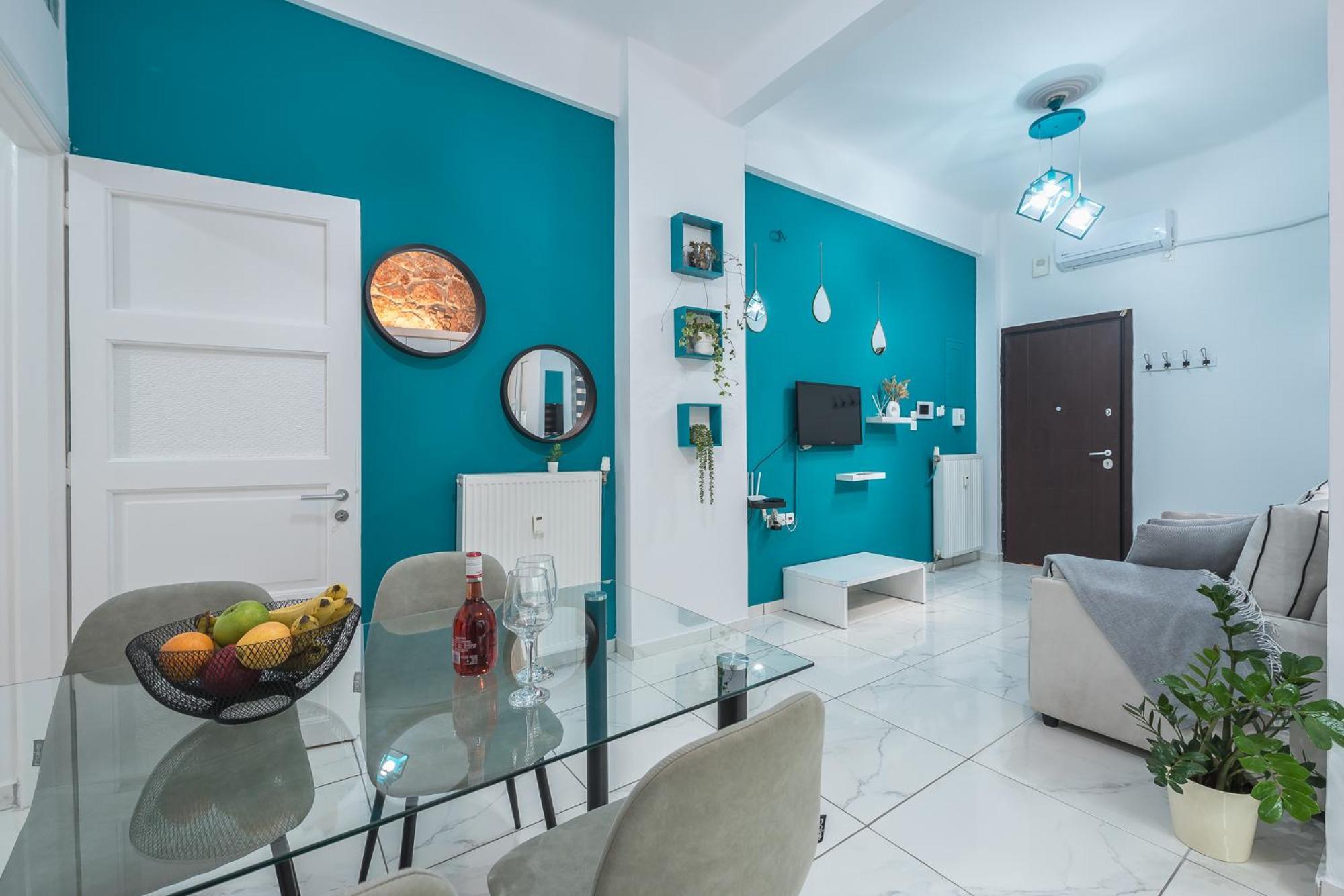 Contemporary Apartment 200M From Acropolis 100Mbps Netflix Athene Buitenkant foto