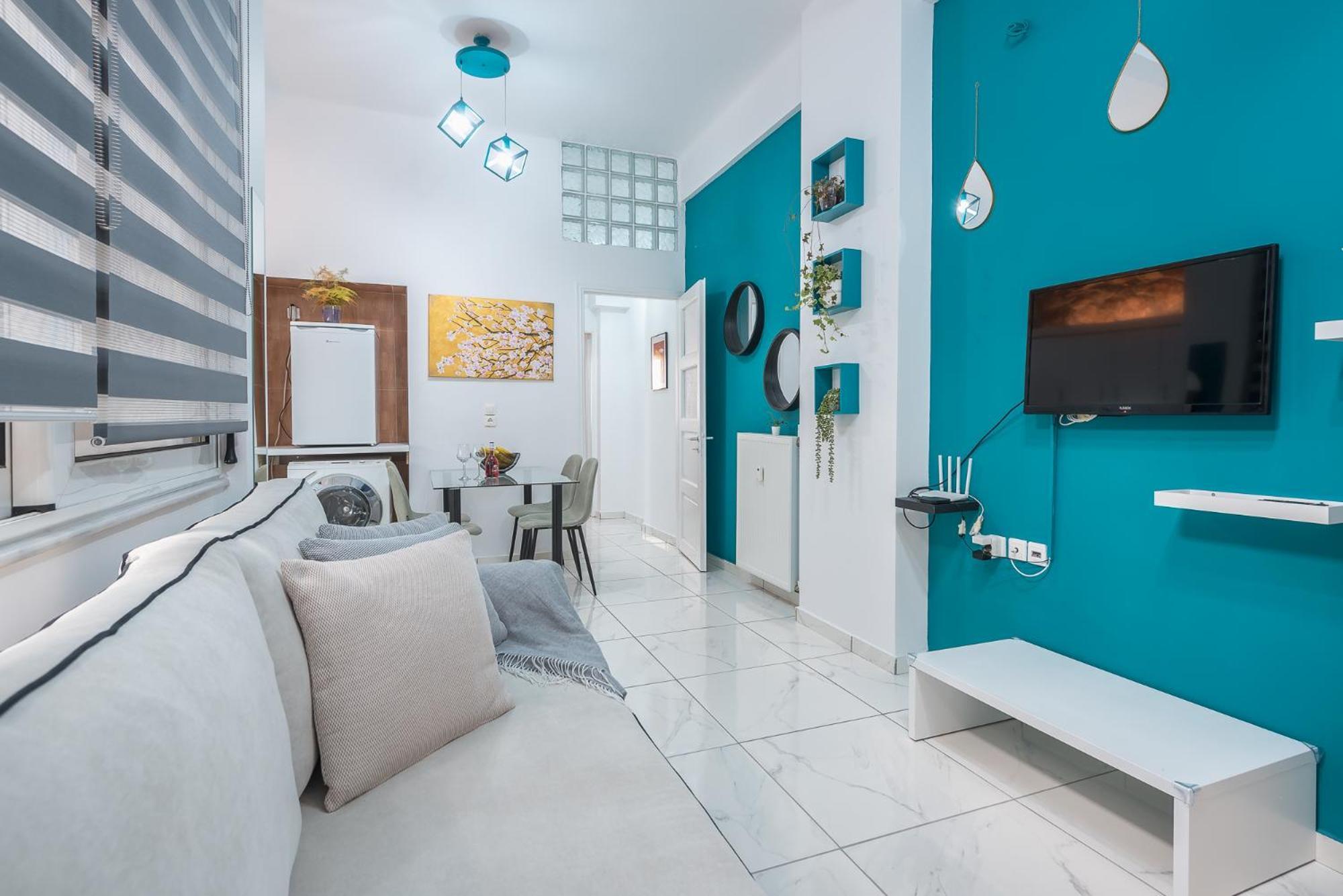 Contemporary Apartment 200M From Acropolis 100Mbps Netflix Athene Buitenkant foto
