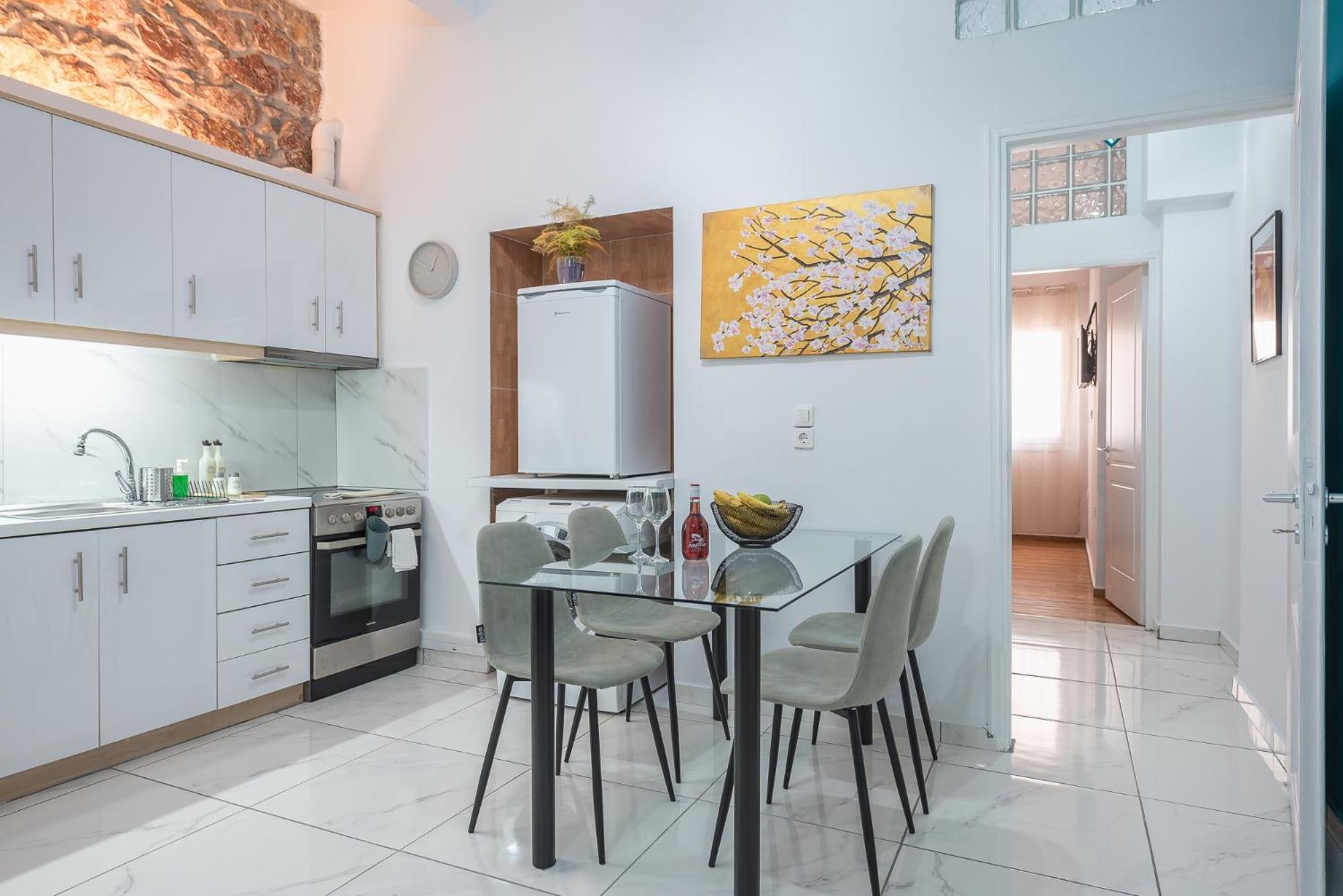 Contemporary Apartment 200M From Acropolis 100Mbps Netflix Athene Buitenkant foto