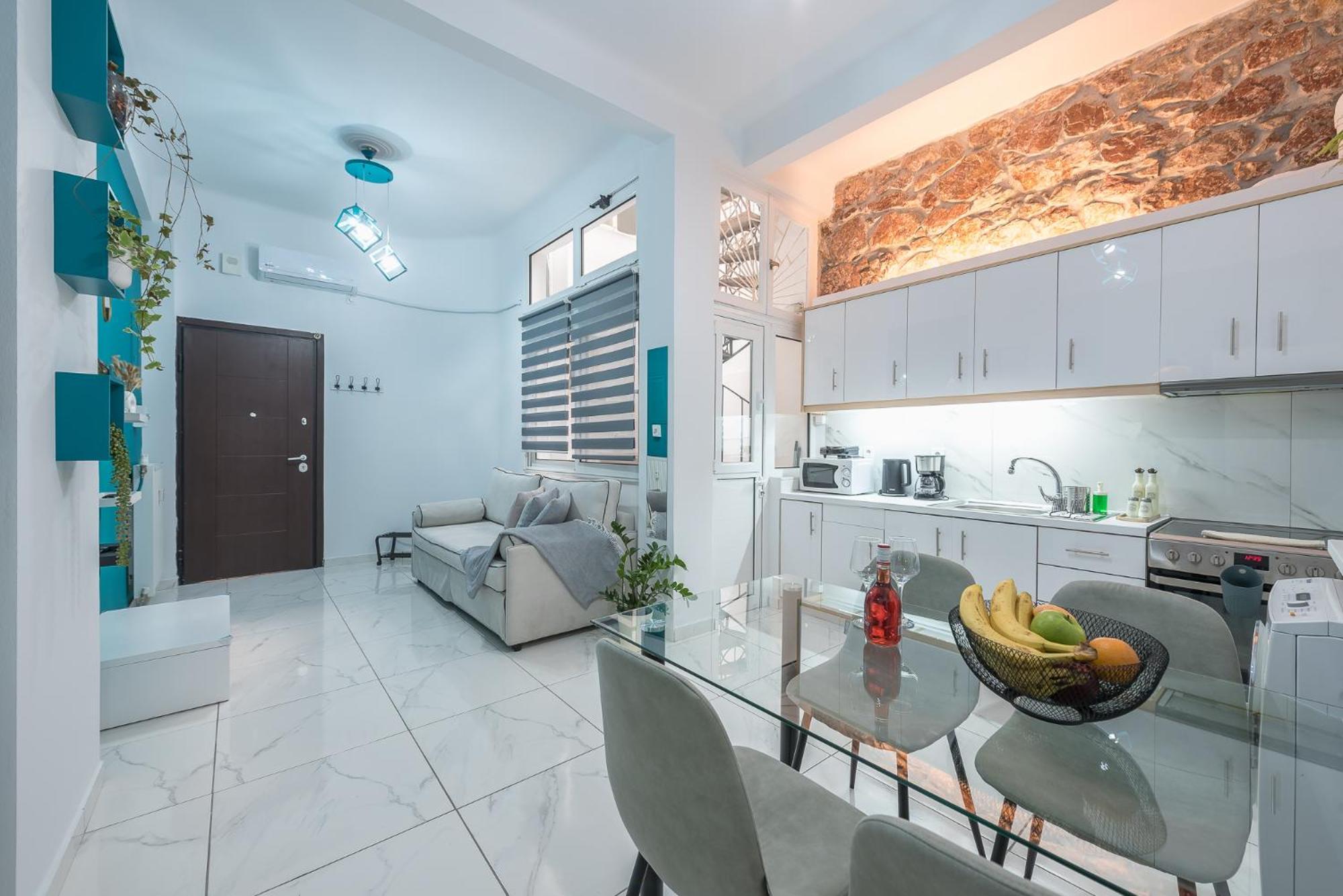 Contemporary Apartment 200M From Acropolis 100Mbps Netflix Athene Buitenkant foto