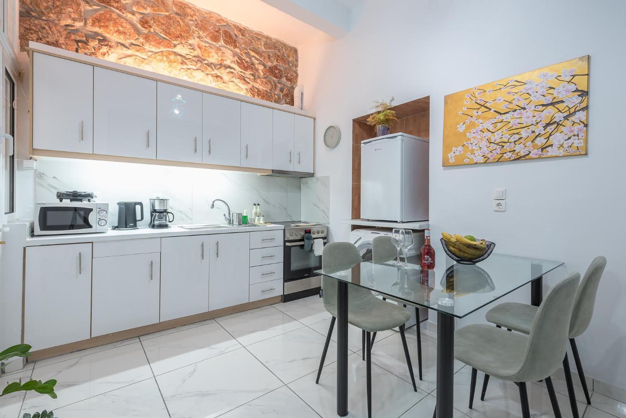 Contemporary Apartment 200M From Acropolis 100Mbps Netflix Athene Buitenkant foto