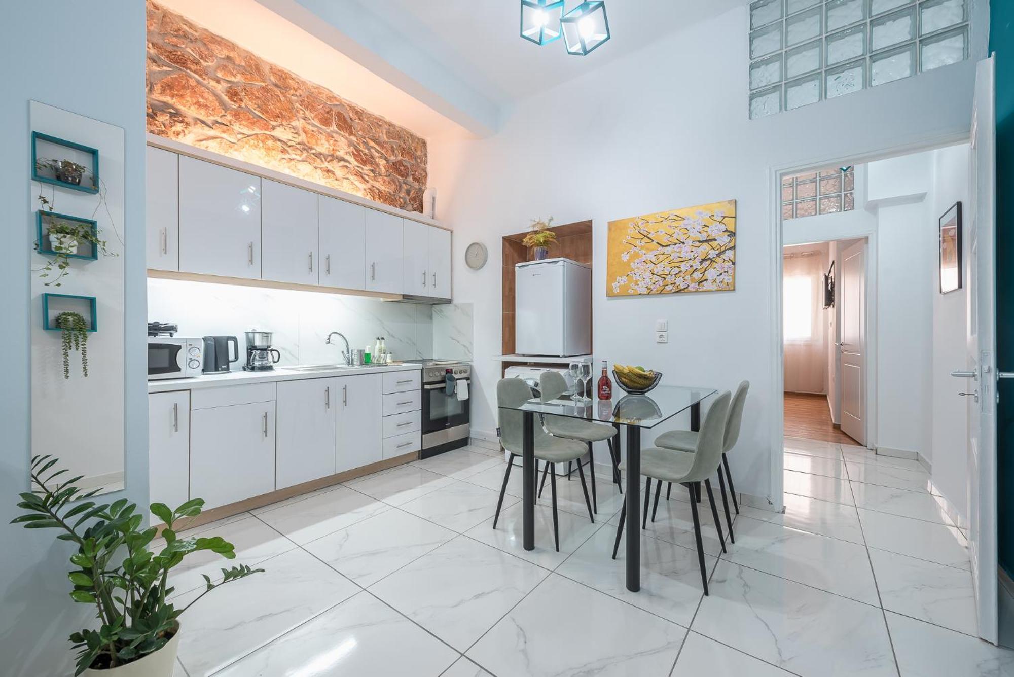 Contemporary Apartment 200M From Acropolis 100Mbps Netflix Athene Buitenkant foto