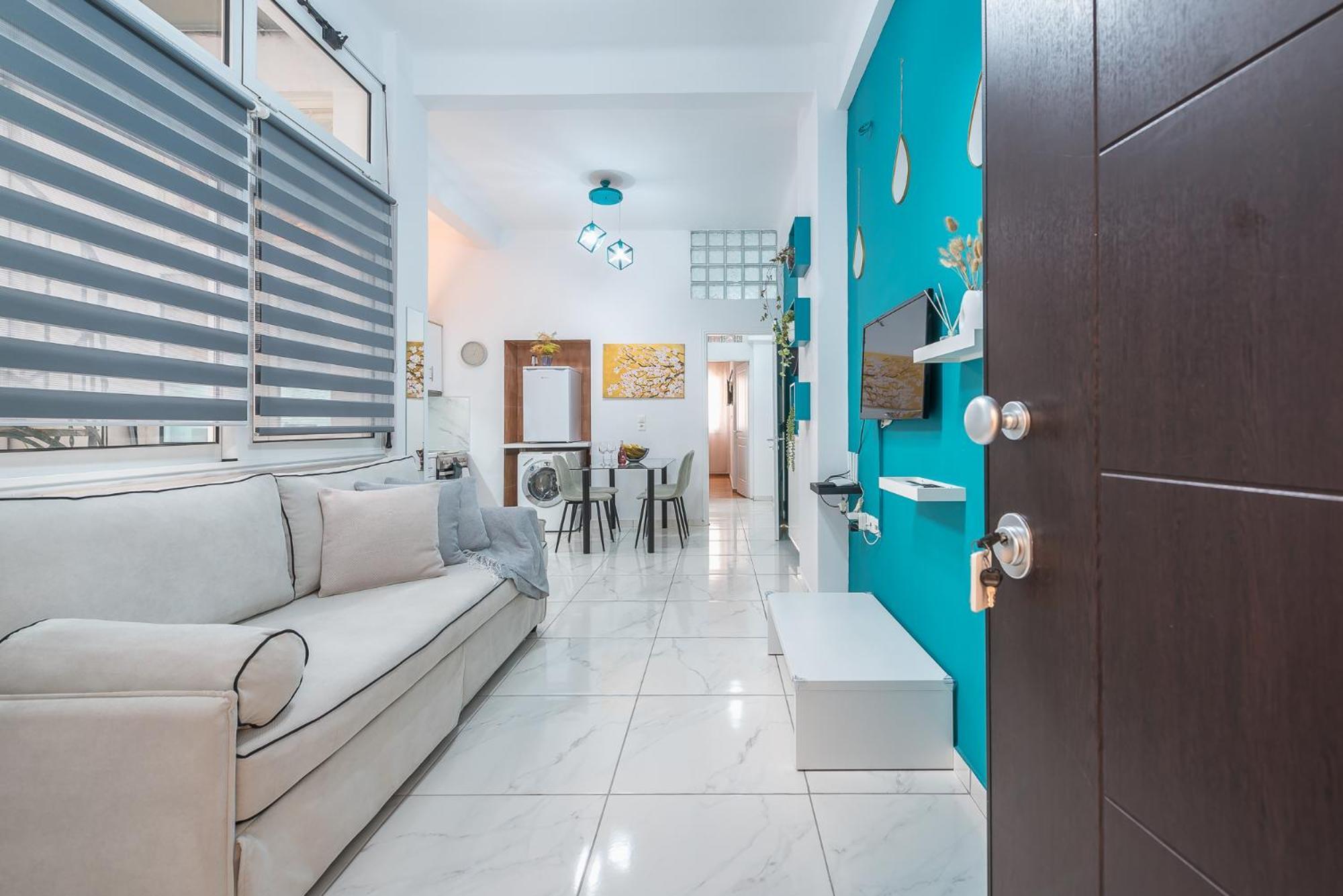 Contemporary Apartment 200M From Acropolis 100Mbps Netflix Athene Buitenkant foto