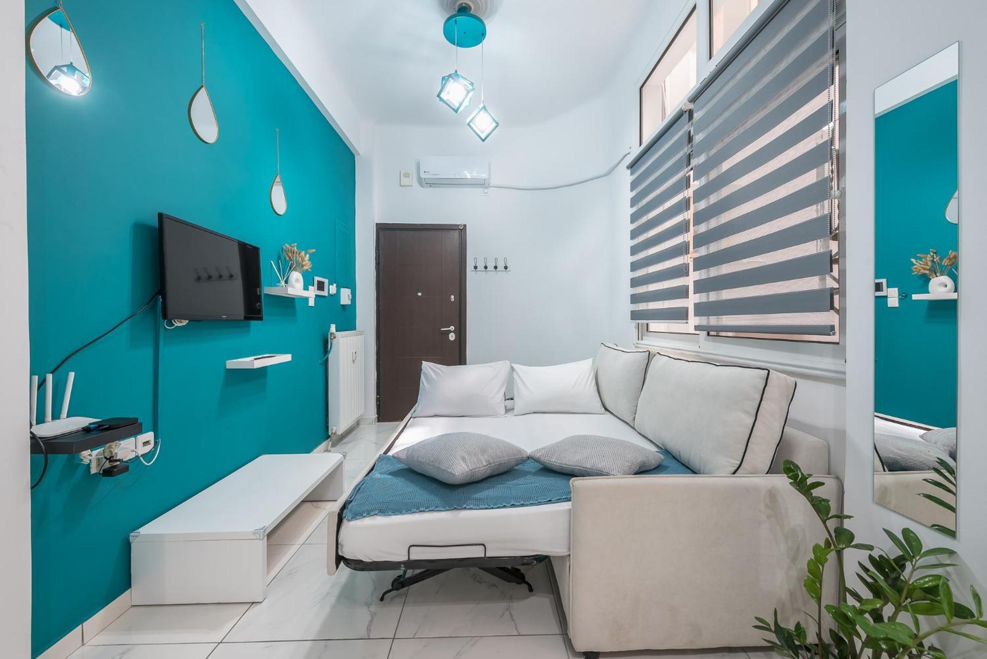 Contemporary Apartment 200M From Acropolis 100Mbps Netflix Athene Buitenkant foto