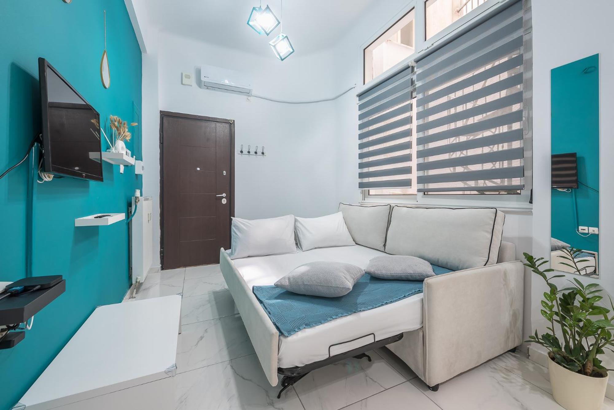 Contemporary Apartment 200M From Acropolis 100Mbps Netflix Athene Buitenkant foto