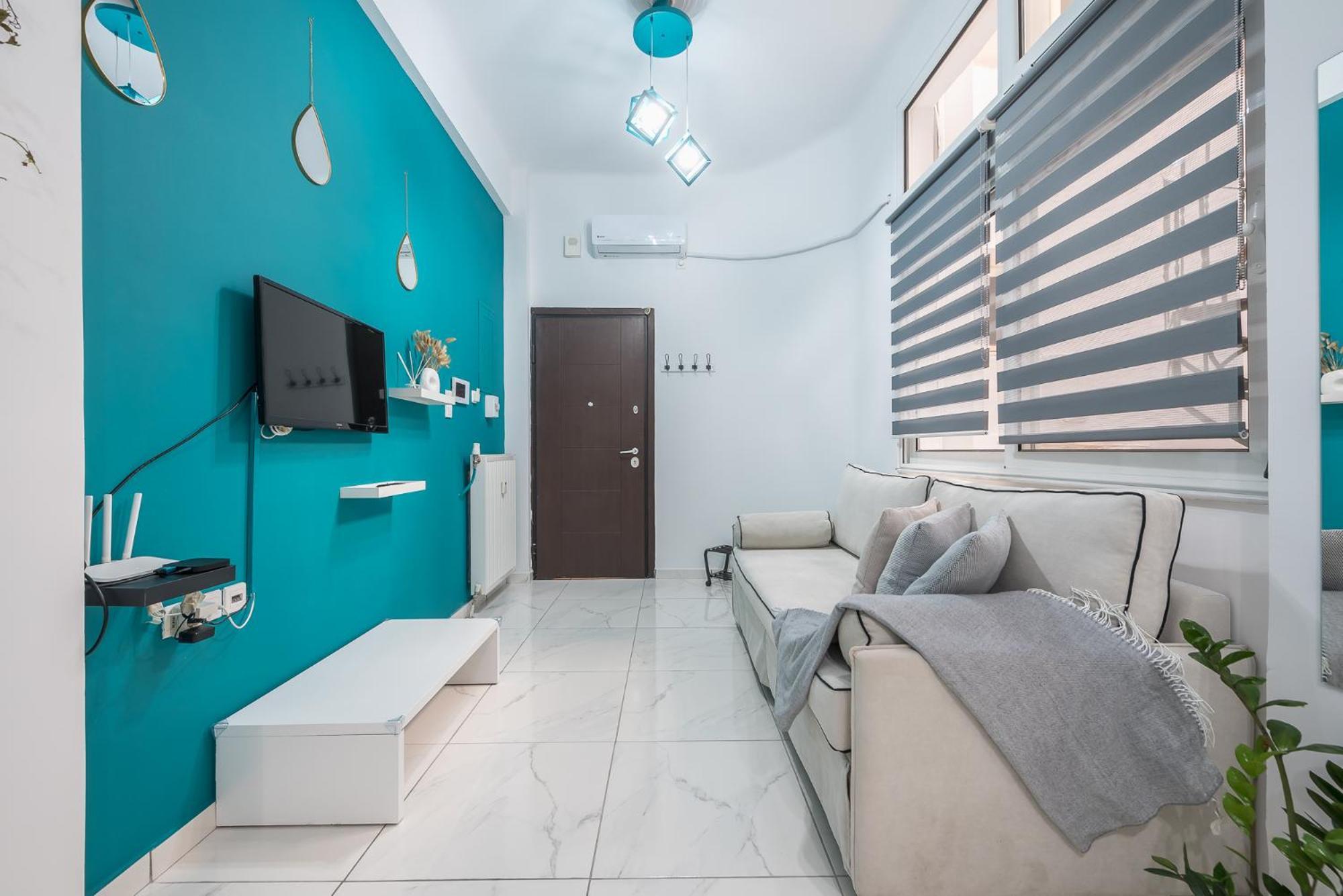 Contemporary Apartment 200M From Acropolis 100Mbps Netflix Athene Buitenkant foto