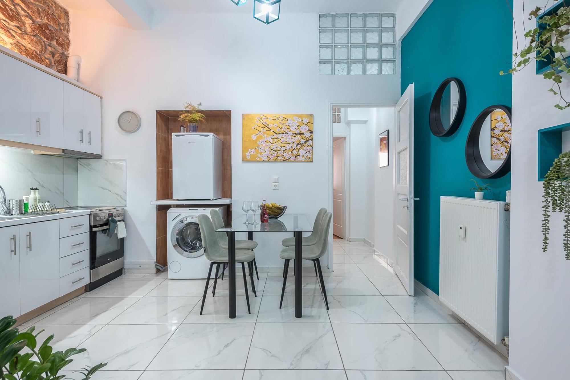 Contemporary Apartment 200M From Acropolis 100Mbps Netflix Athene Buitenkant foto