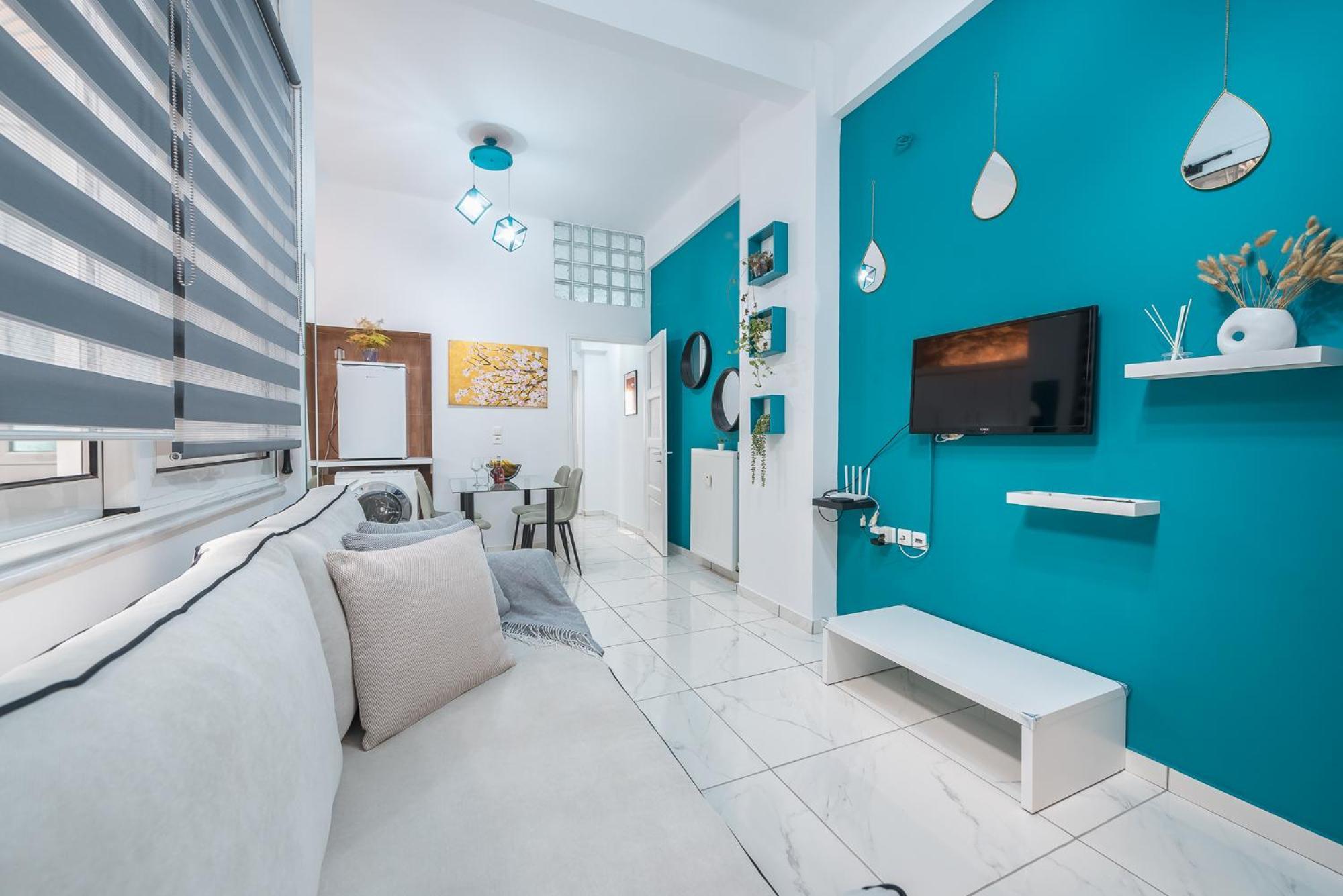 Contemporary Apartment 200M From Acropolis 100Mbps Netflix Athene Buitenkant foto