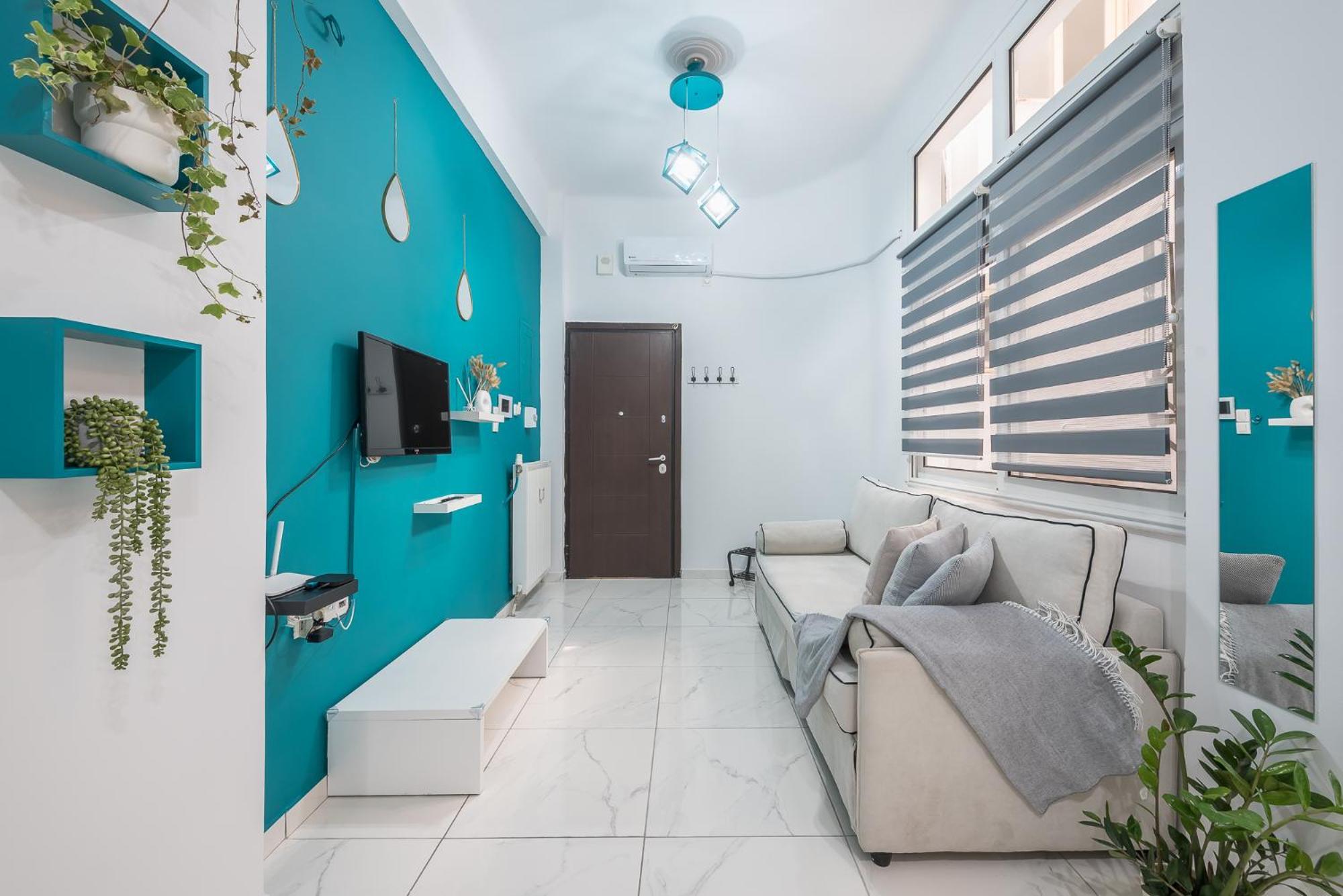 Contemporary Apartment 200M From Acropolis 100Mbps Netflix Athene Buitenkant foto