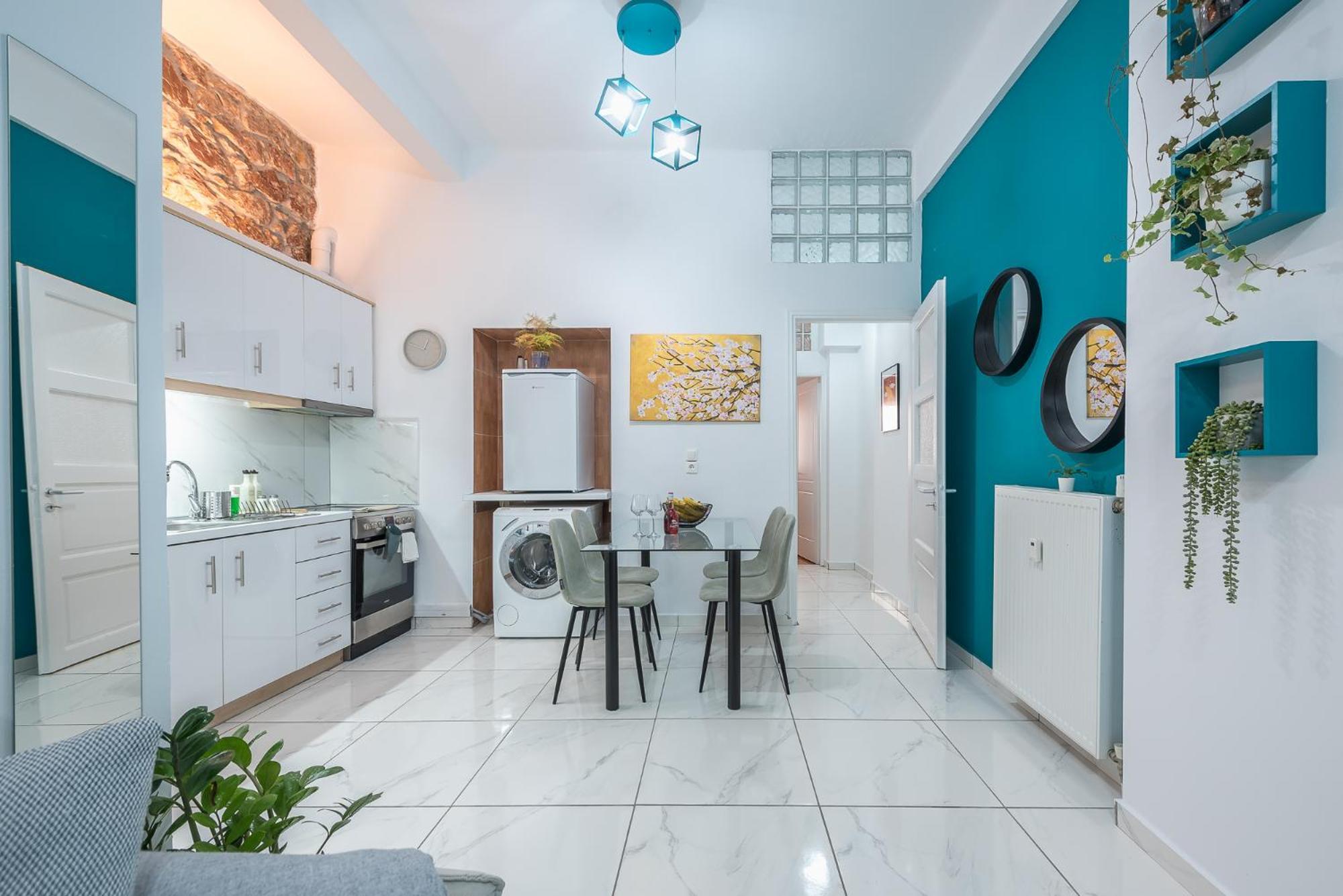 Contemporary Apartment 200M From Acropolis 100Mbps Netflix Athene Buitenkant foto