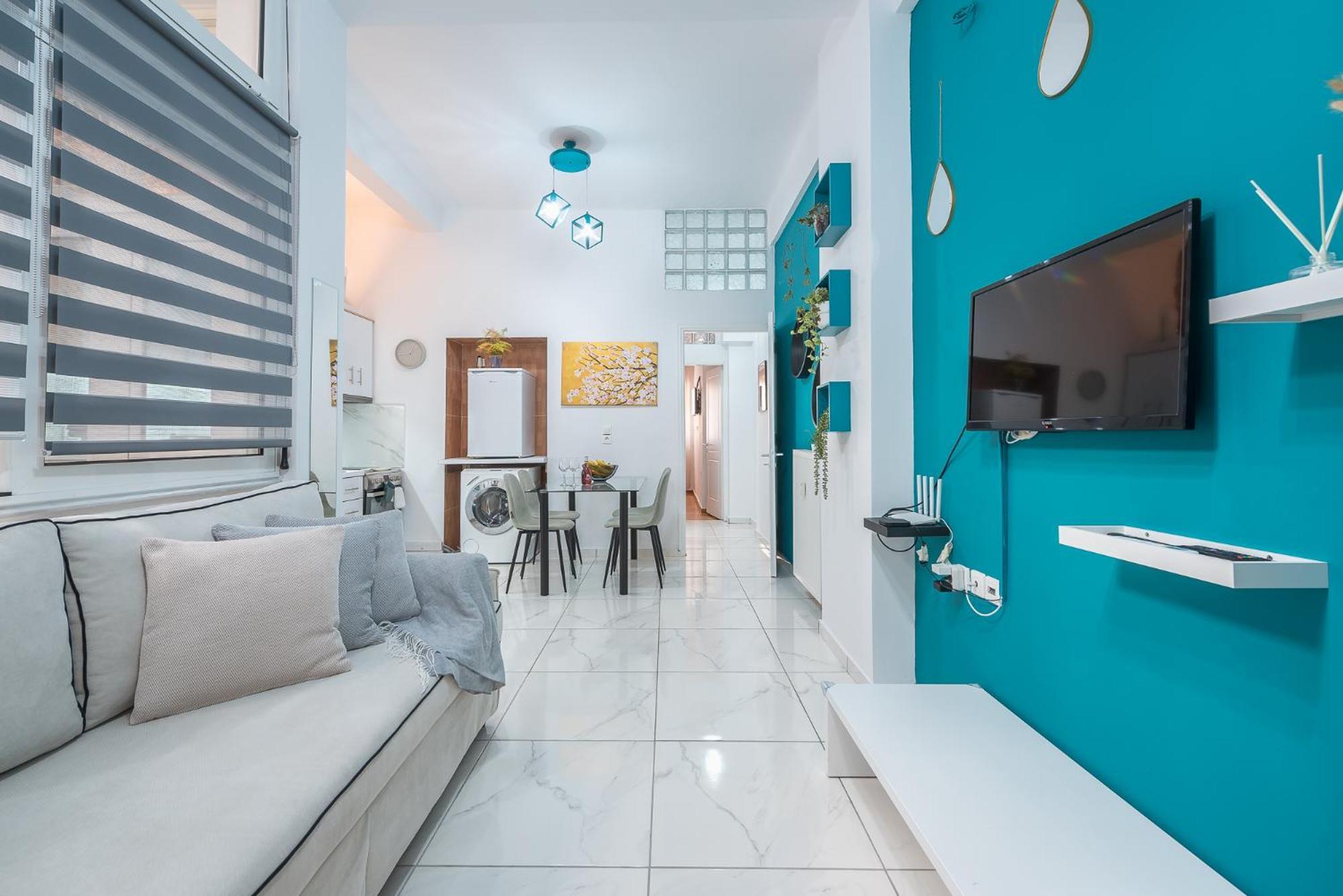 Contemporary Apartment 200M From Acropolis 100Mbps Netflix Athene Buitenkant foto