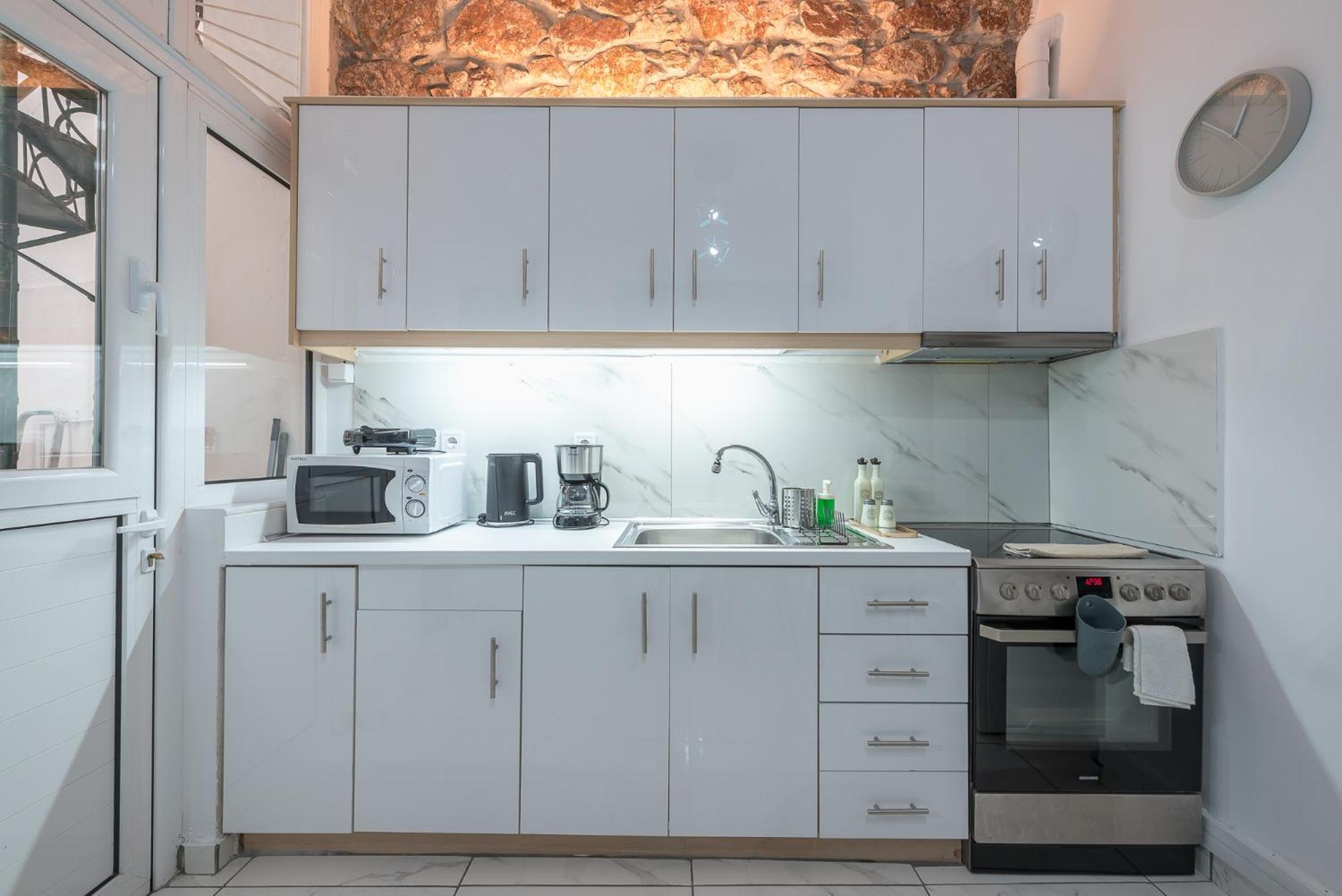 Contemporary Apartment 200M From Acropolis 100Mbps Netflix Athene Buitenkant foto