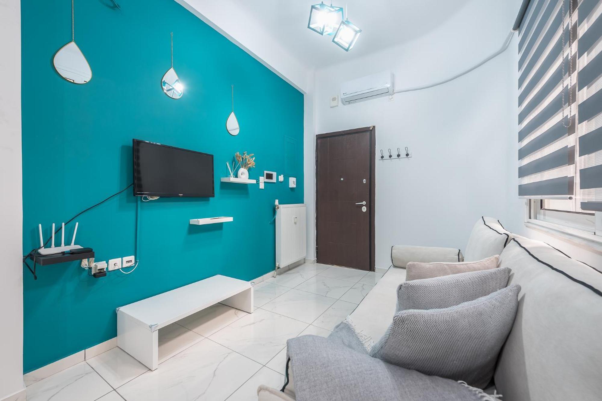 Contemporary Apartment 200M From Acropolis 100Mbps Netflix Athene Buitenkant foto