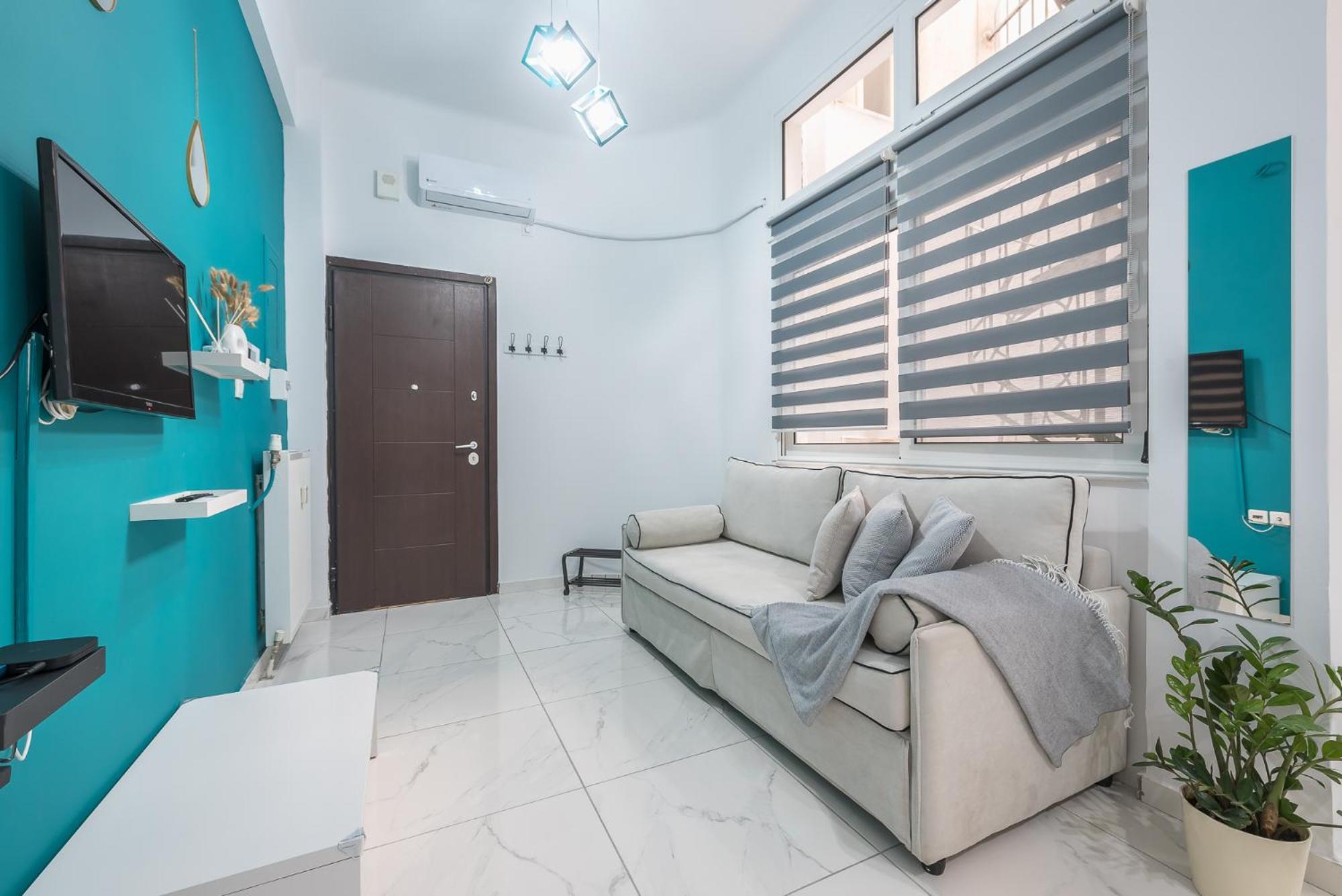 Contemporary Apartment 200M From Acropolis 100Mbps Netflix Athene Buitenkant foto