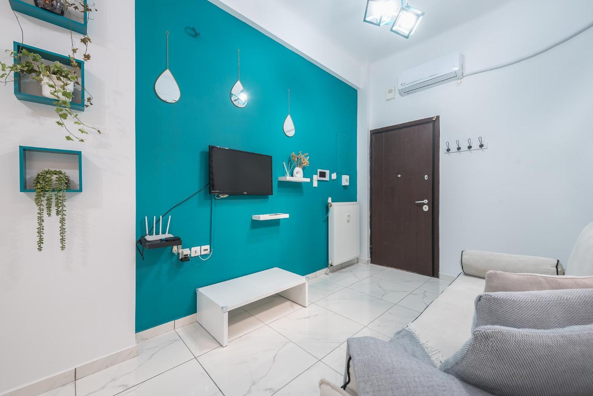 Contemporary Apartment 200M From Acropolis 100Mbps Netflix Athene Buitenkant foto